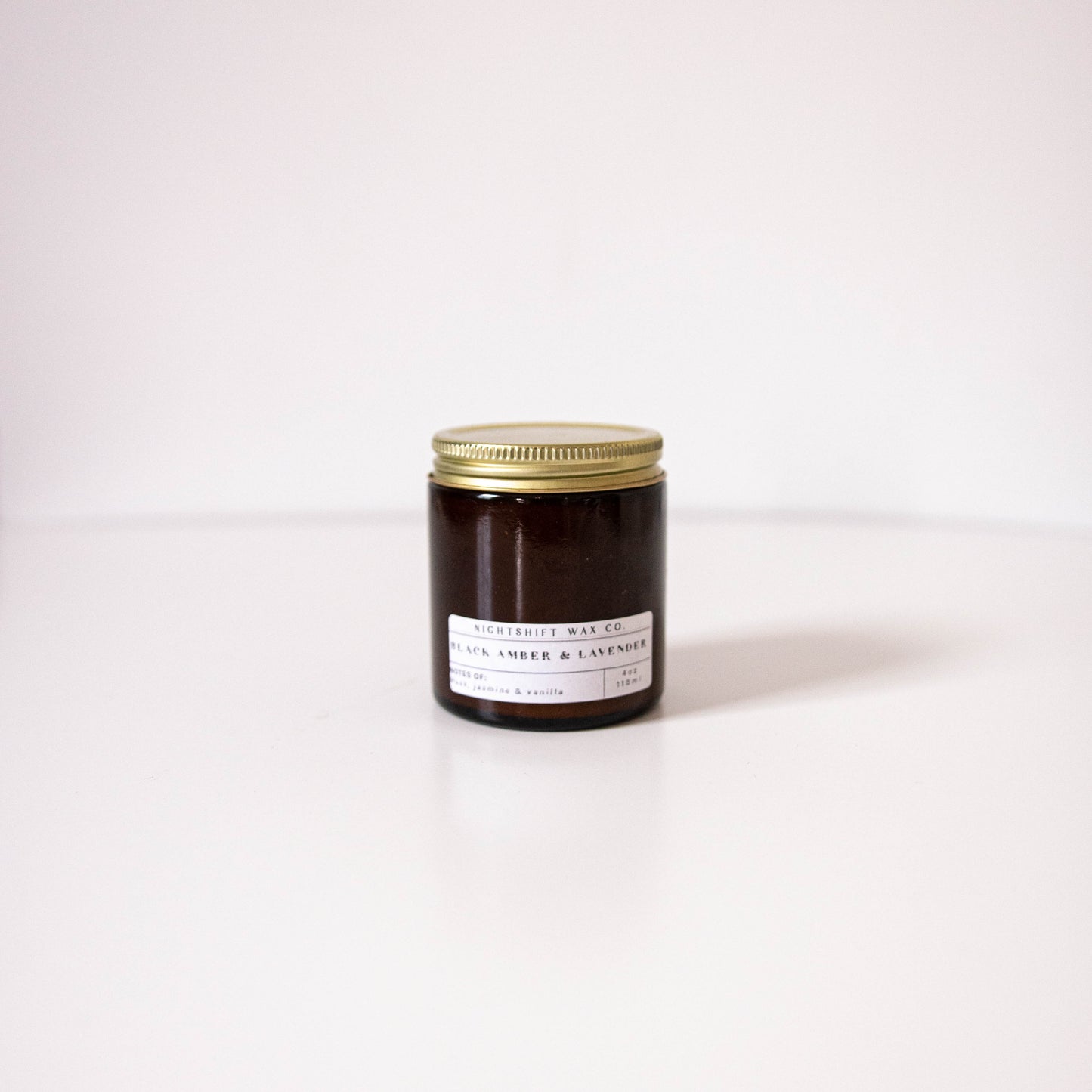 Black Amber & Lavender Soy Candle - Concordia Style Boutique