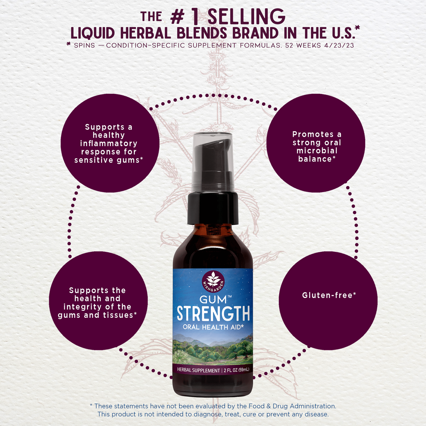Gum Strength Oral Health Aid - Concordia Style Boutique