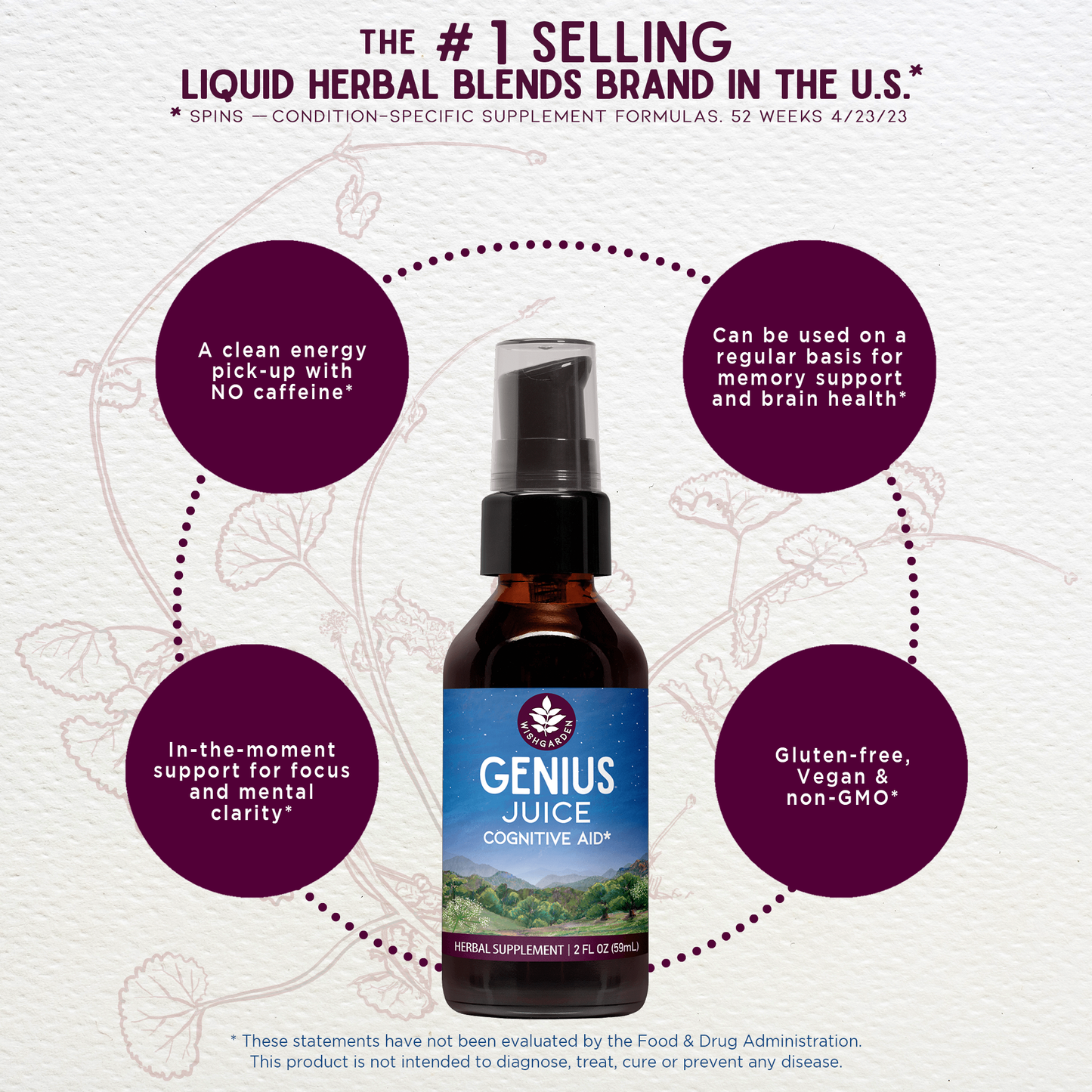 Genius Juice Cognitive Aid - Concordia Style Boutique