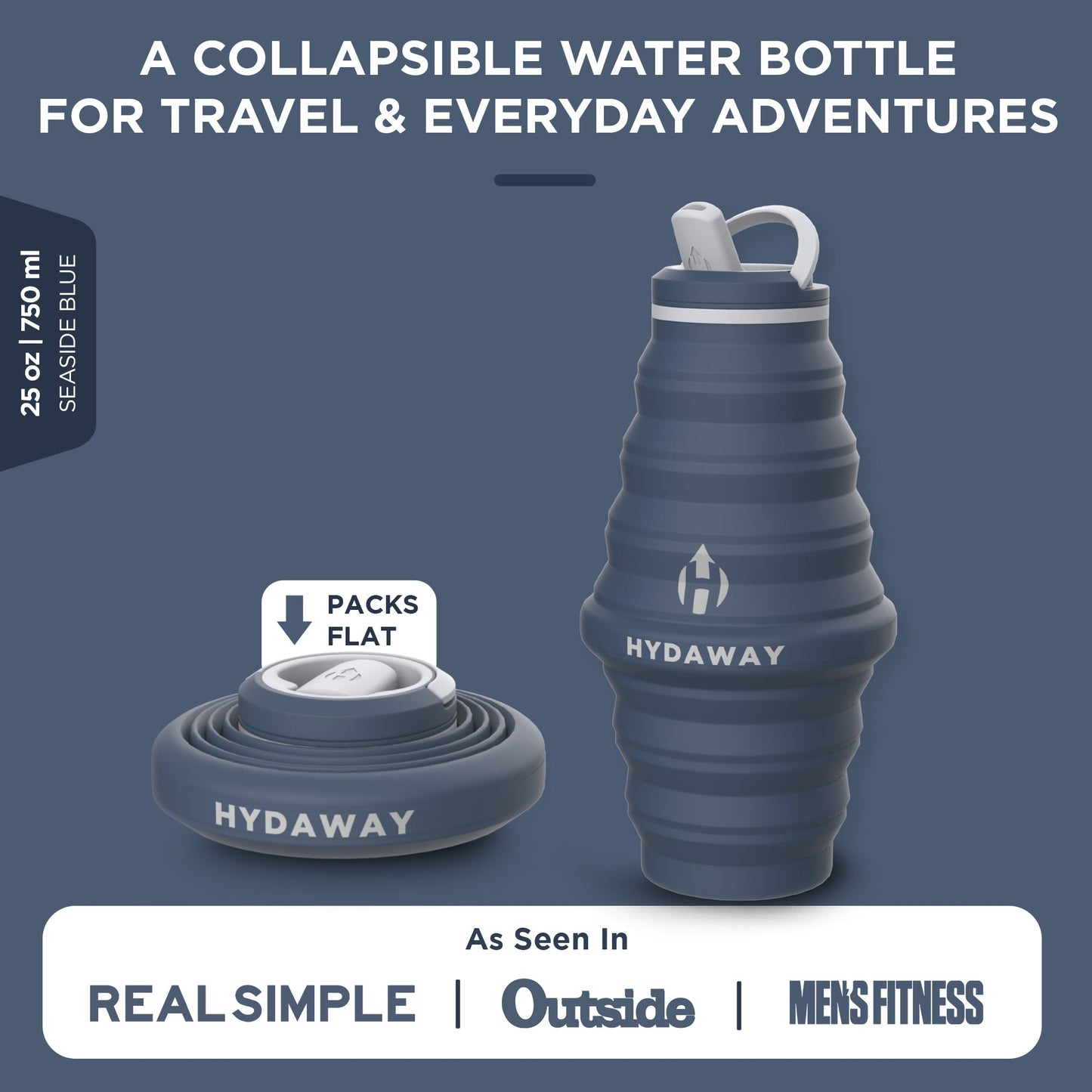 Collapsible Water Bottle | 25oz - Concordia Style Boutique