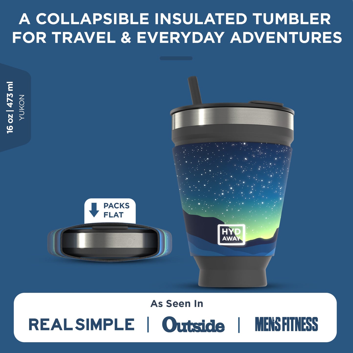 Collapsible Insulated Drink Tumbler - Concordia Style Boutique