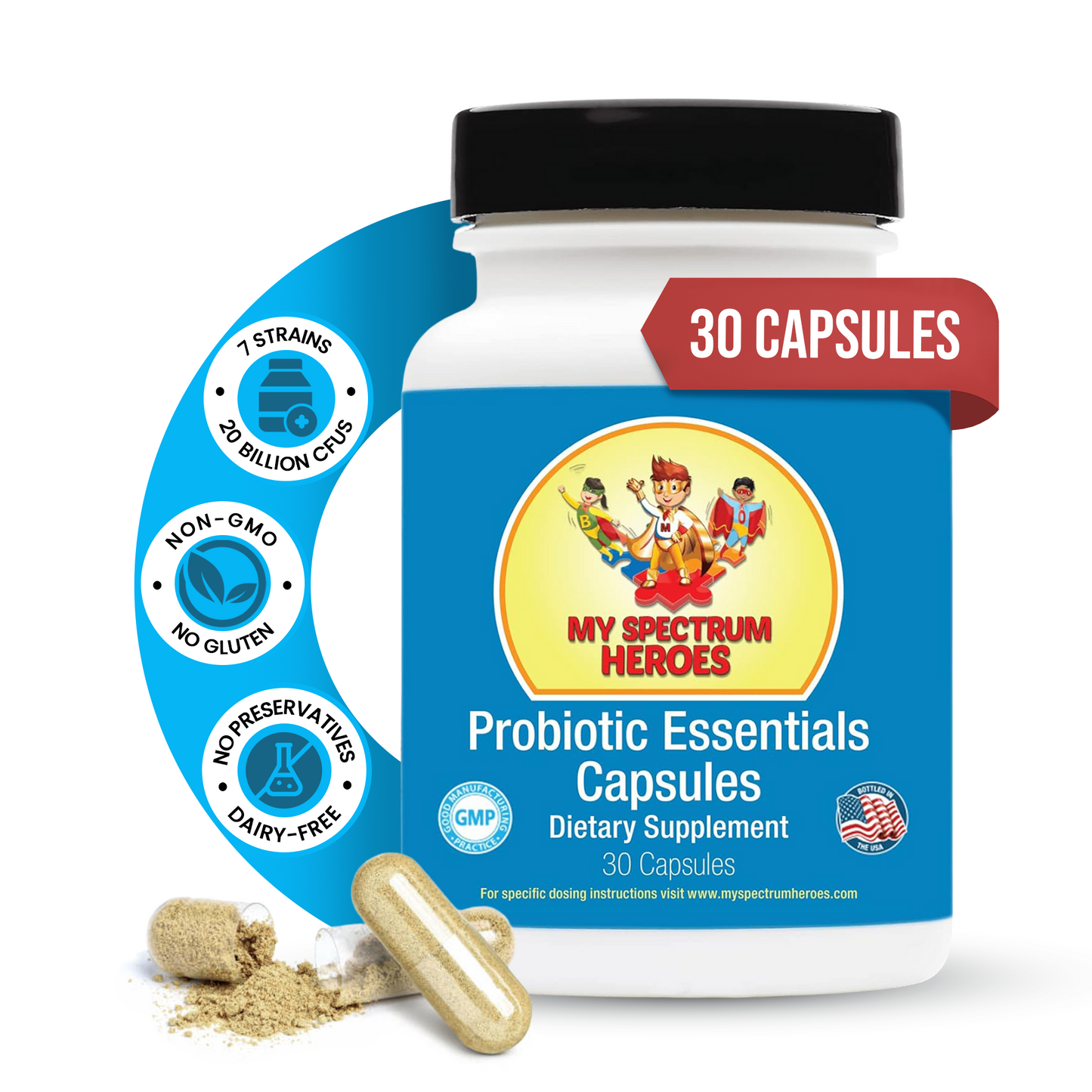 Probiotic Essentials Capsules - Concordia Style Boutique