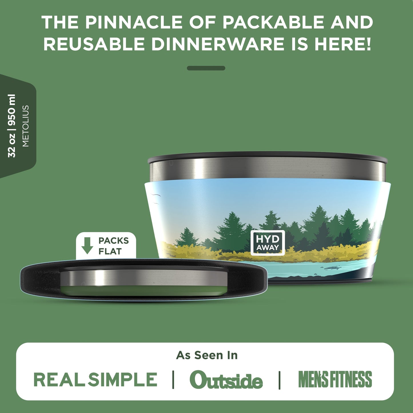 Collapsible Insulated Bowl | 1-Quart - Concordia Style Boutique