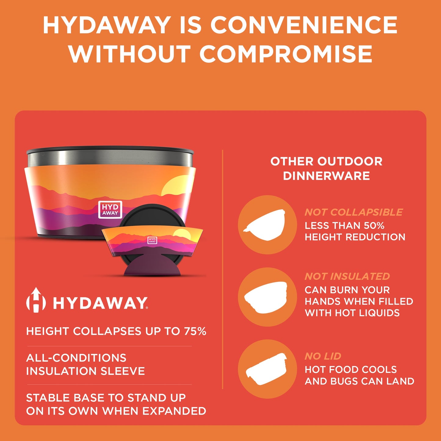 Collapsible Insulated Bowl | 1-Quart - Concordia Style Boutique
