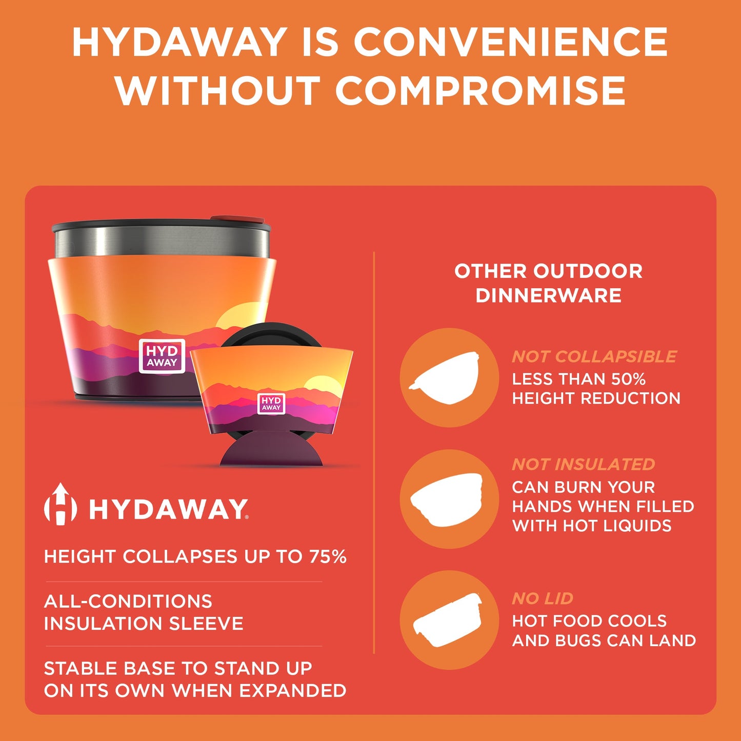 Collapsible Insulated Bowl | 1.5-Cup - Concordia Style Boutique