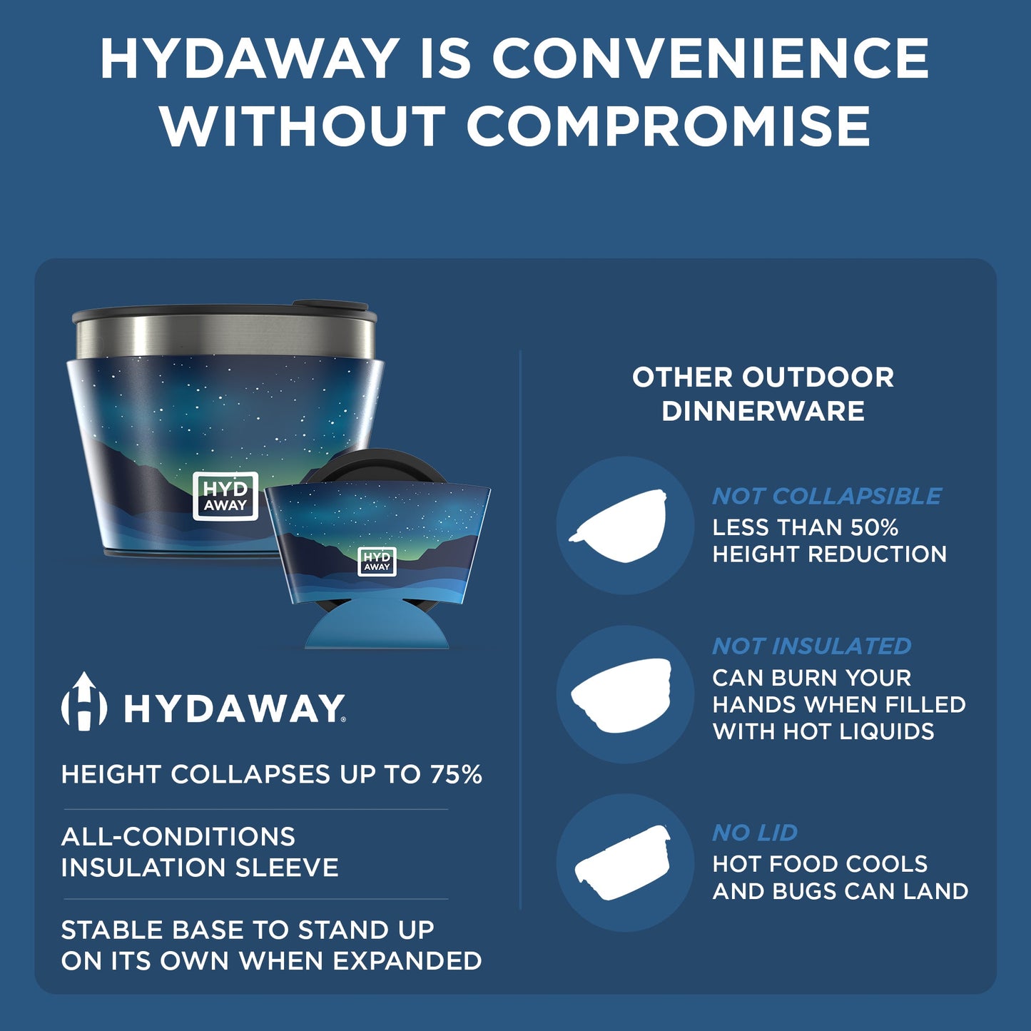 Collapsible Insulated Bowl | 1.5-Cup - Concordia Style Boutique