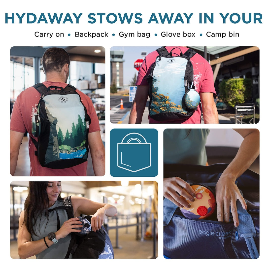 Collapsible Water Bottle Travel Case - Bottle not included - Concordia Style Boutique