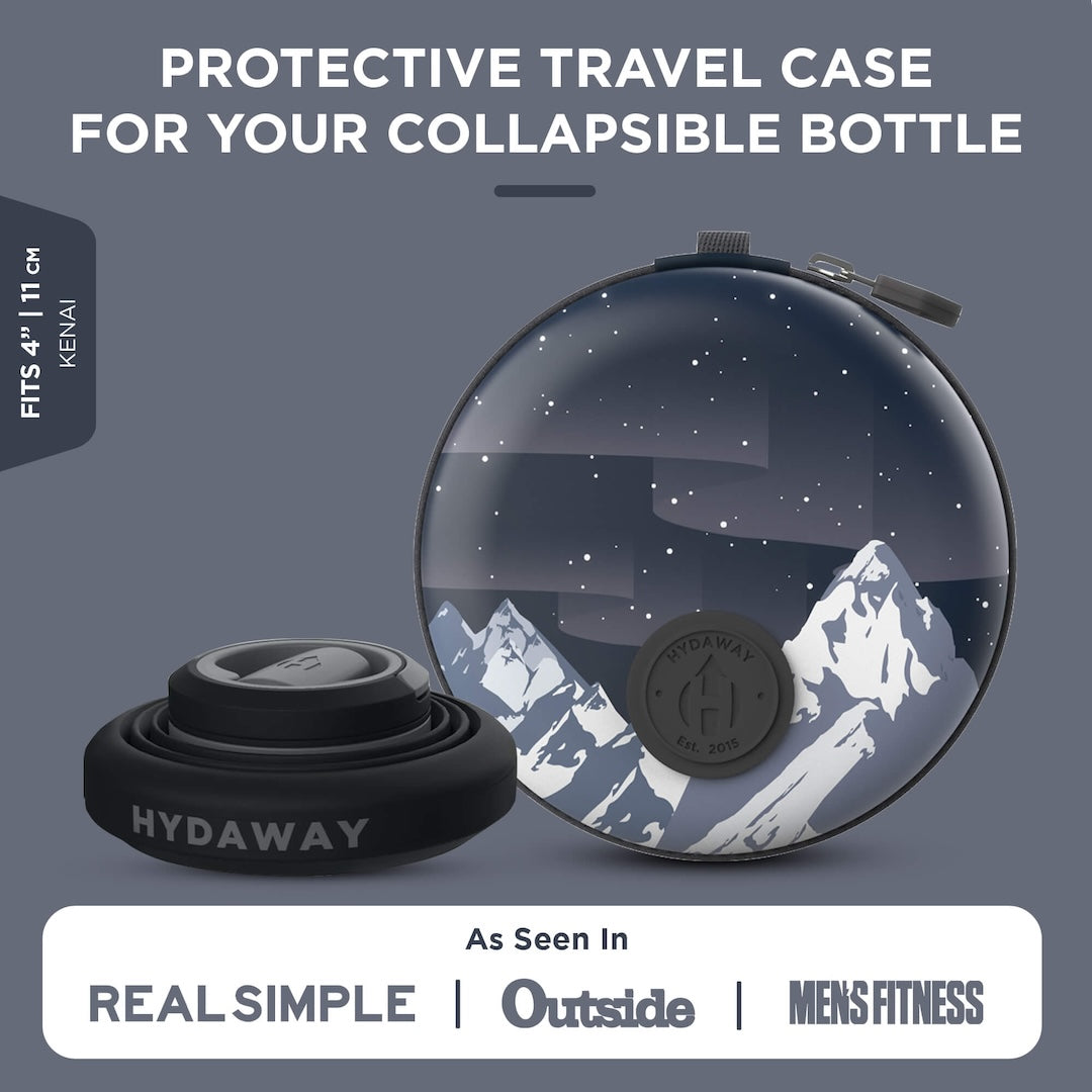 Collapsible Water Bottle Travel Case - Bottle not included - Concordia Style Boutique