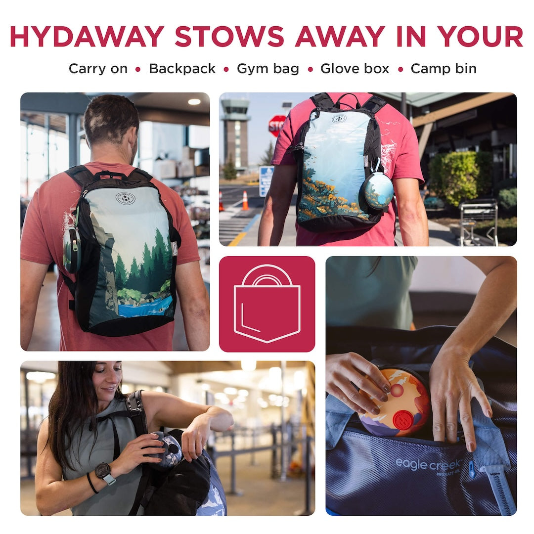 Collapsible Water Bottle Travel Case - Bottle not included - Concordia Style Boutique