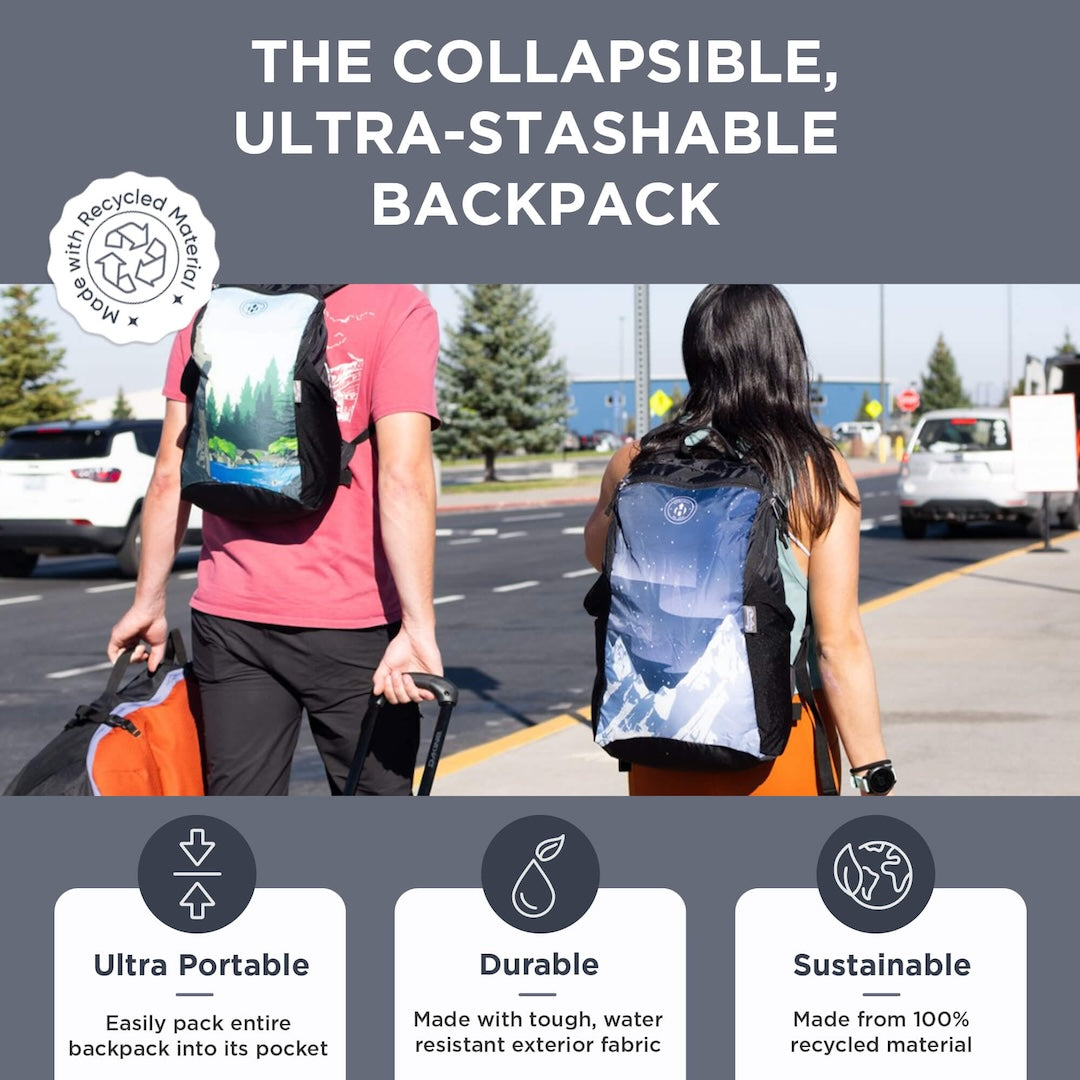 Collapsible Backpack - Concordia Style Boutique