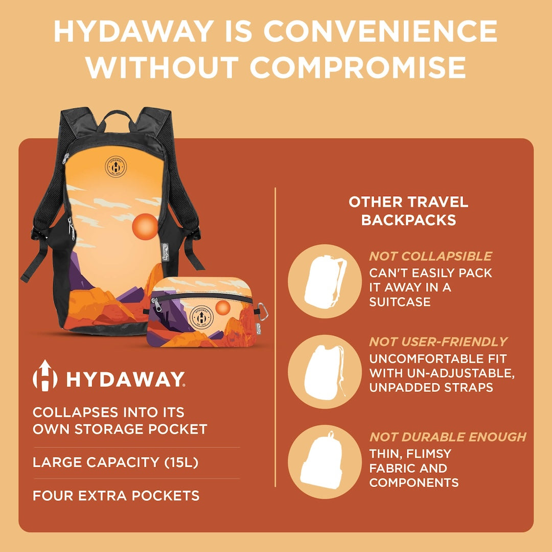 Collapsible Backpack - Concordia Style Boutique