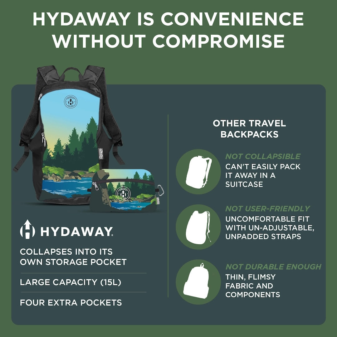 Collapsible Backpack - Concordia Style Boutique