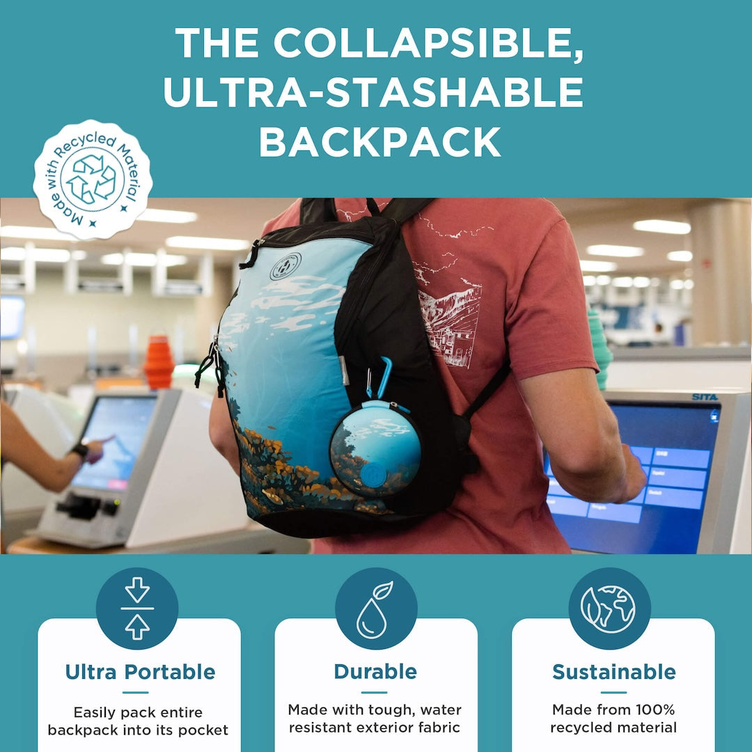 Collapsible Backpack - Concordia Style Boutique