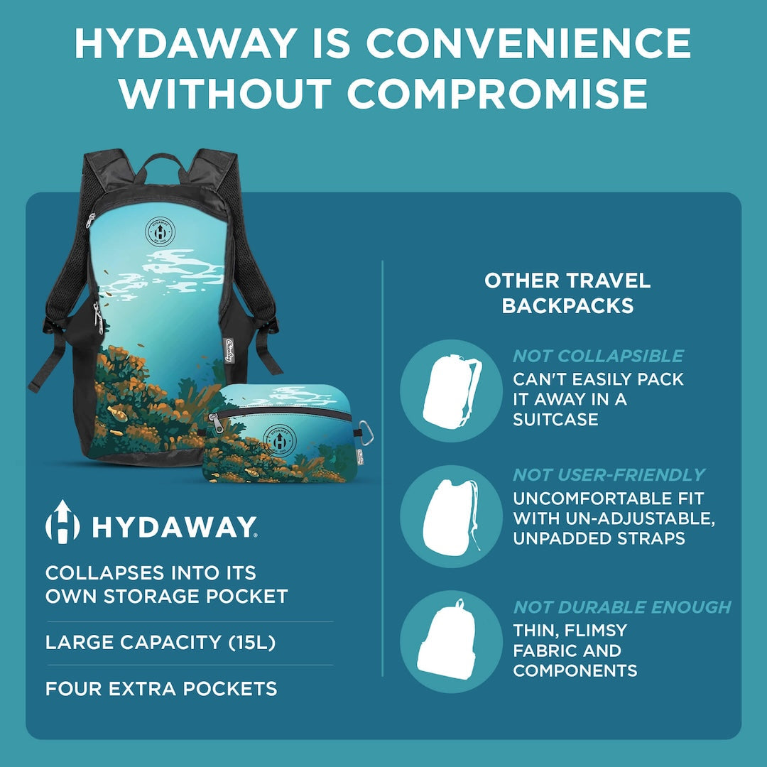 Collapsible Backpack - Concordia Style Boutique