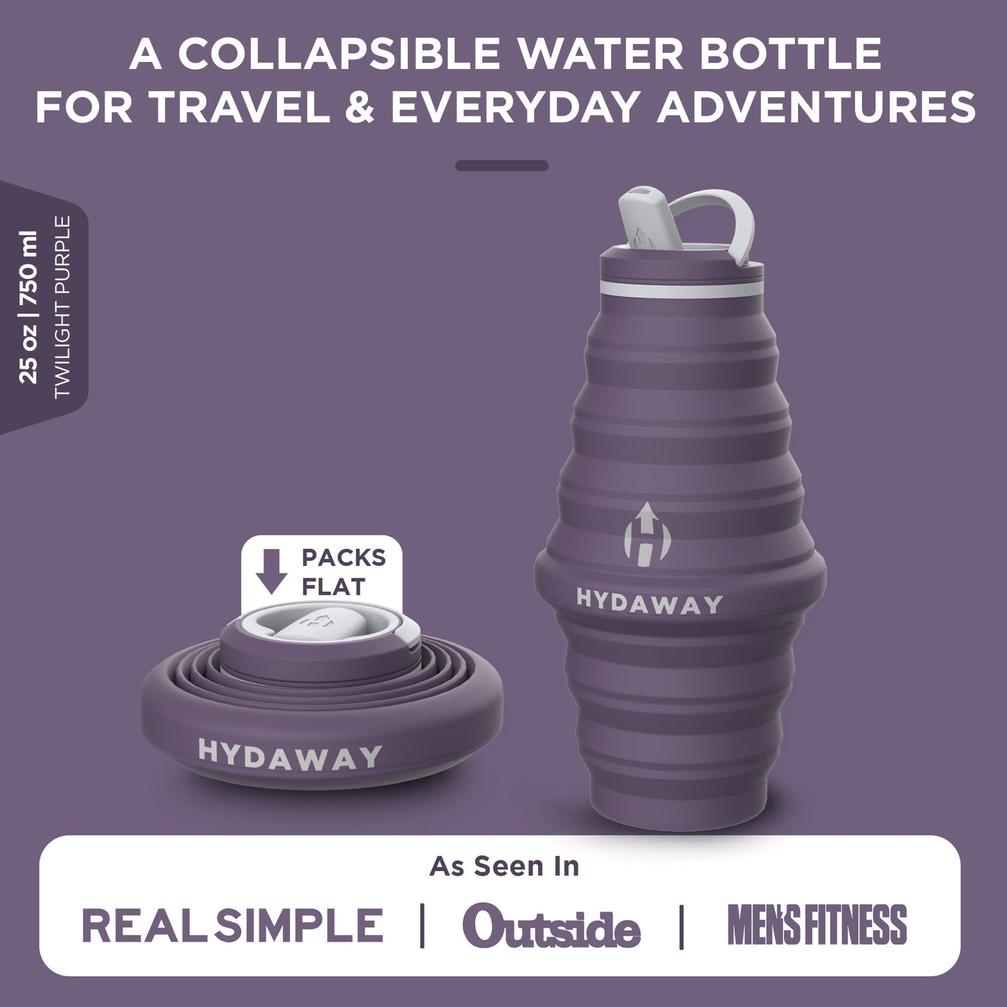 Collapsible Water Bottle | 25oz - Concordia Style Boutique