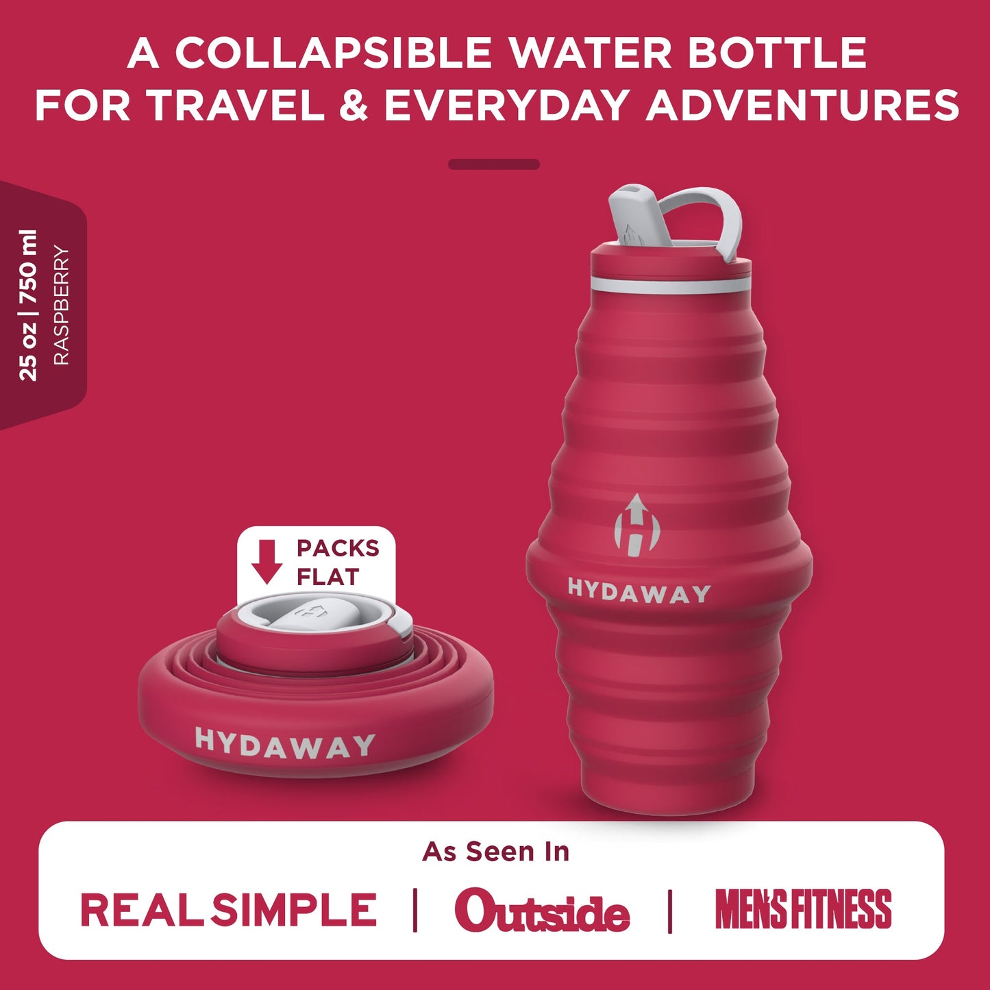 Collapsible Water Bottle | 25oz - Concordia Style Boutique