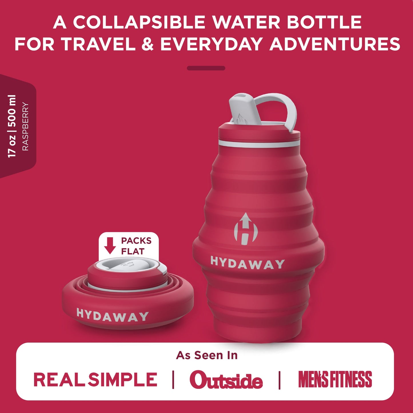 Collapsible Water Bottle | 17oz - Concordia Style Boutique