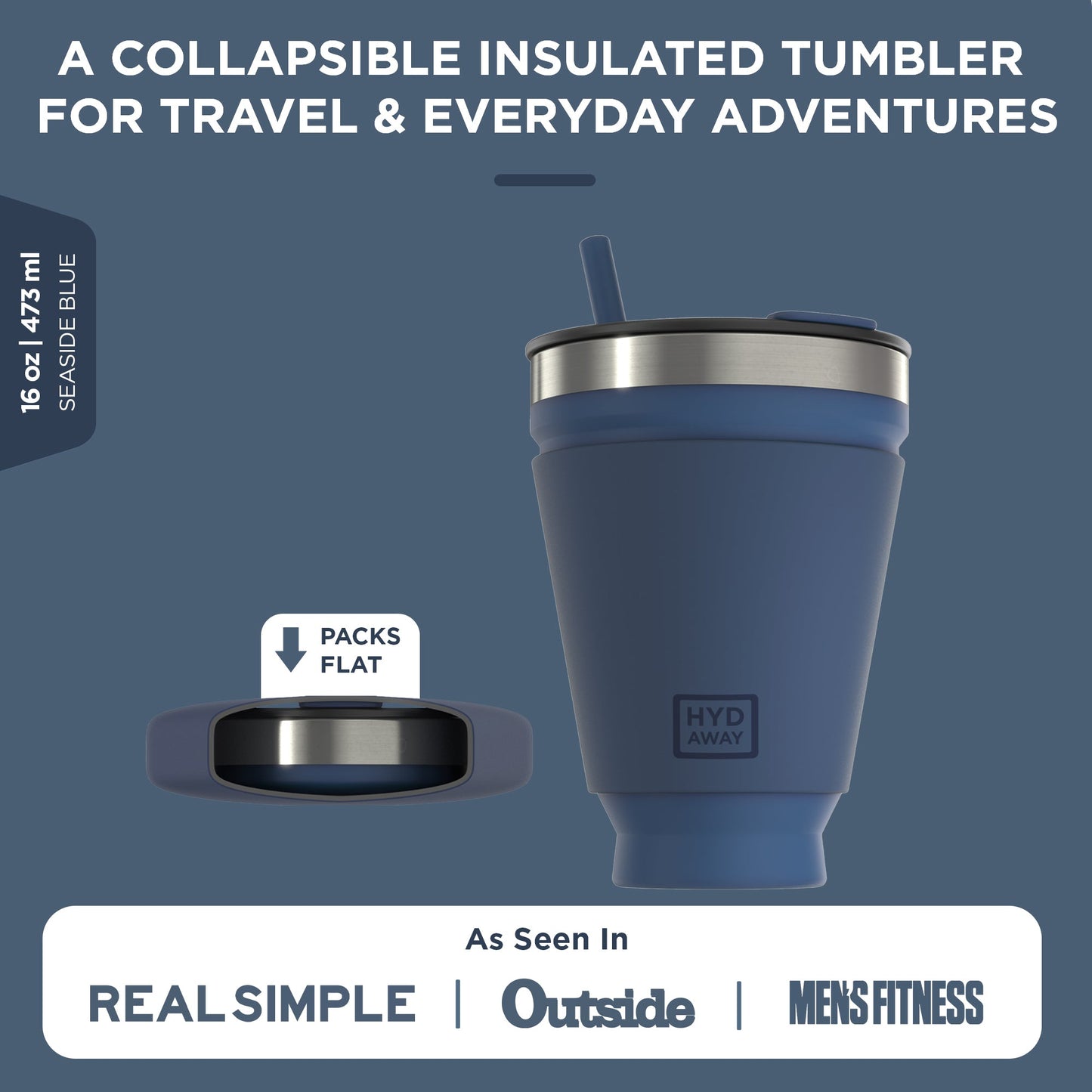 Collapsible Insulated Drink Tumbler - Concordia Style Boutique