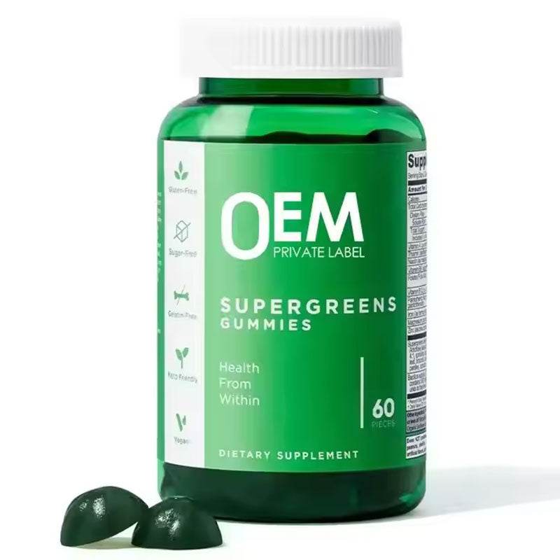 Vegetarian Chlorophyll Gummies - Super Green Vitamin Gummies - Concordia Style Boutique