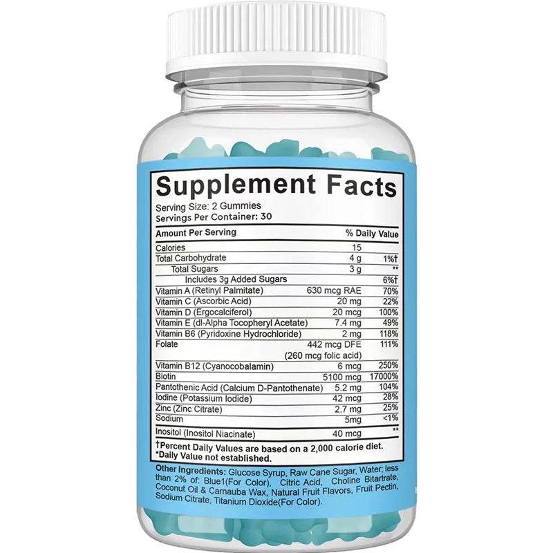 Hair Gummies with Biotin Growth - Concordia Style Boutique