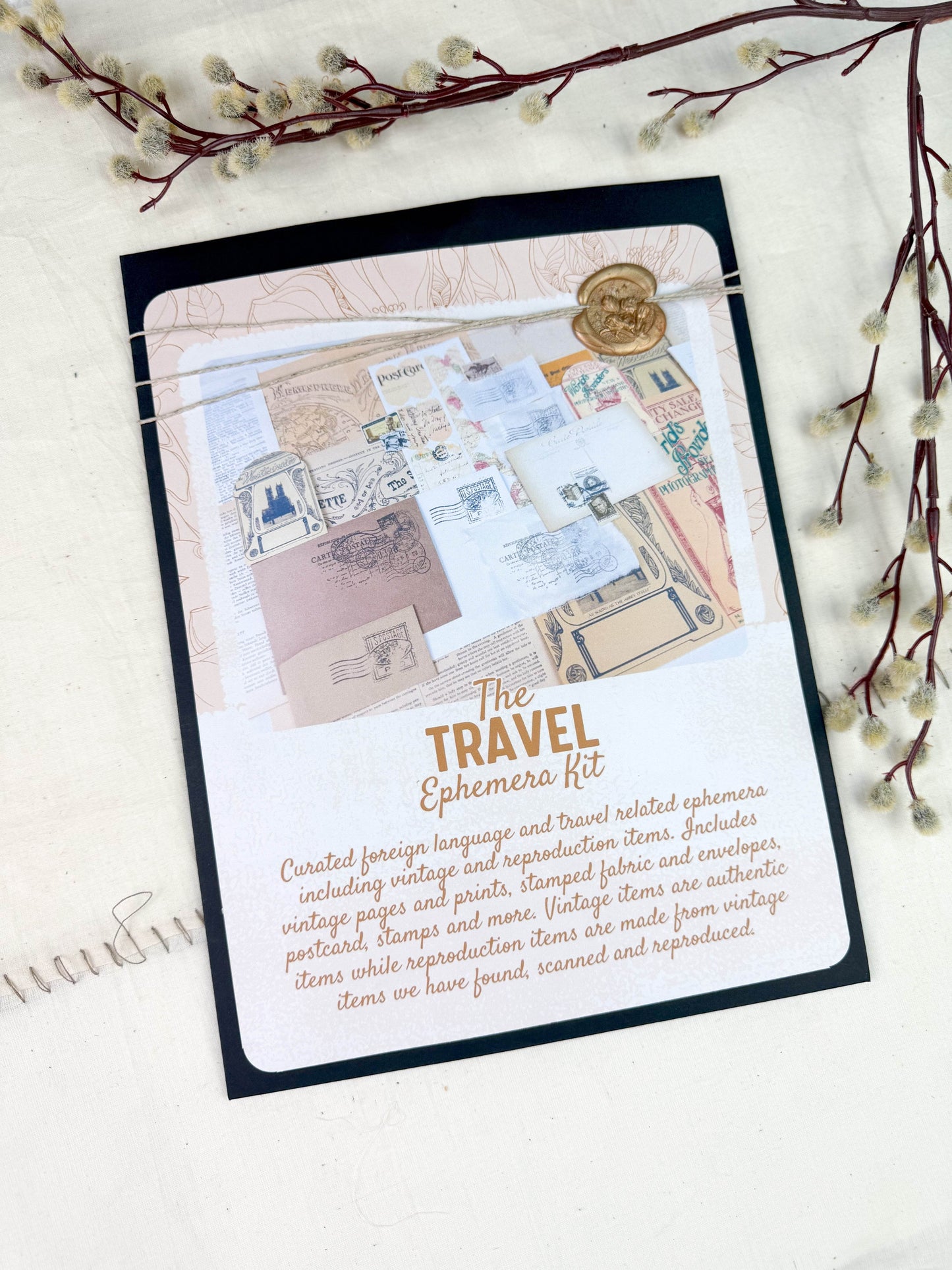 Foreign Travel Ephemera Kit - Concordia Style Boutique