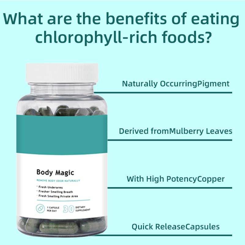 Body Magic Chlorophyll Capsules - Concordia Style Boutique