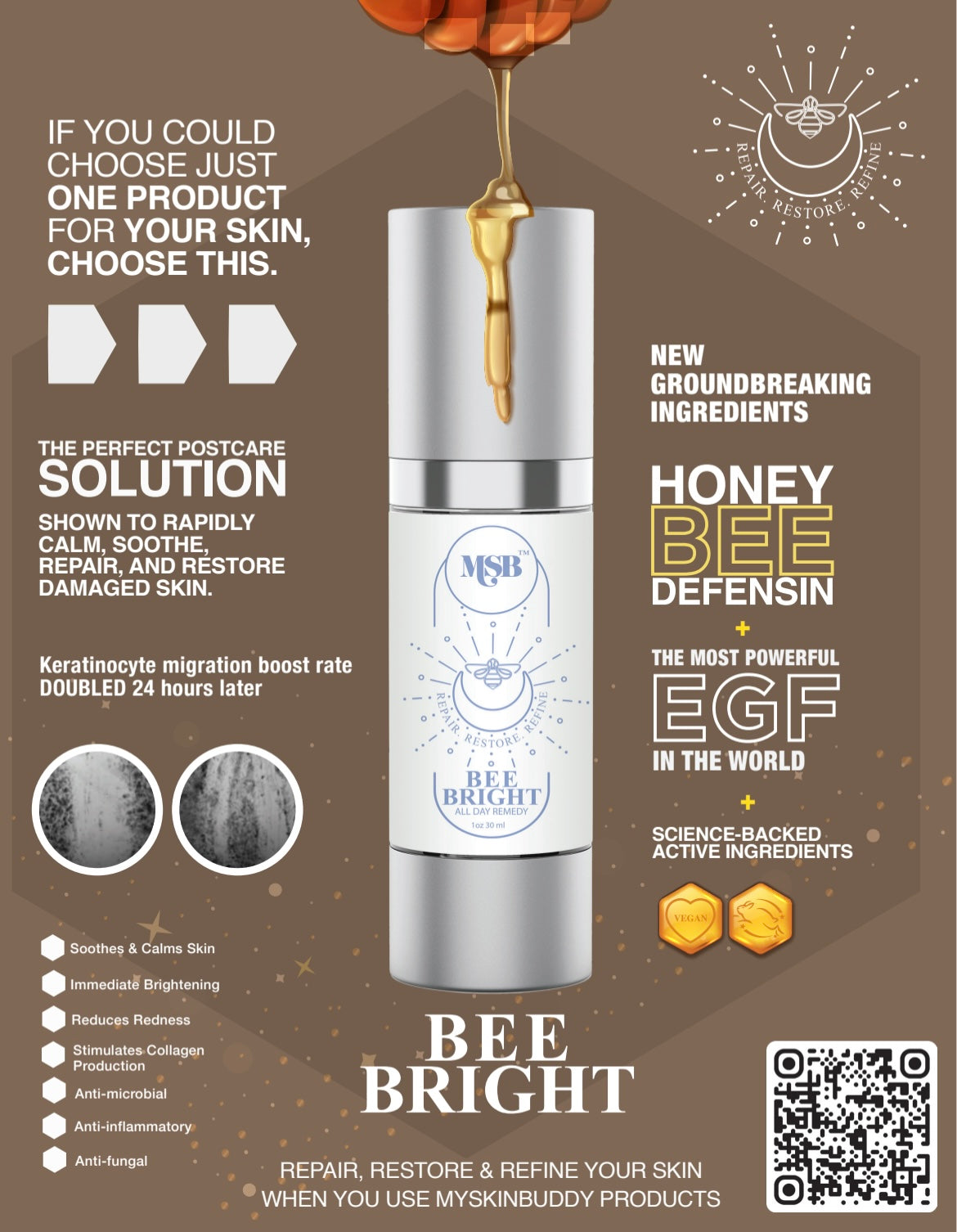 Bee Bright All Day Serum - Concordia Style Boutique
