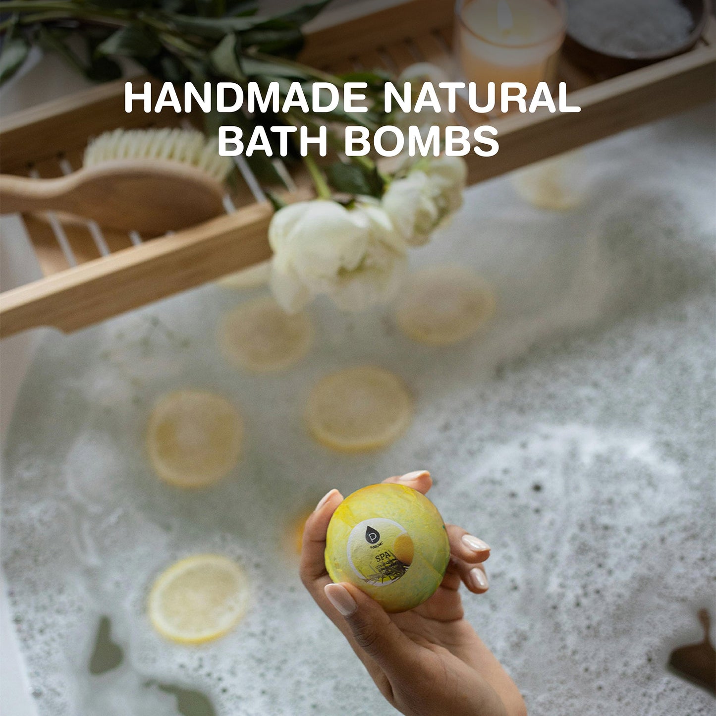 10 Pcs of Handmade, Natural and Organic Bath Bombs - Concordia Style Boutique