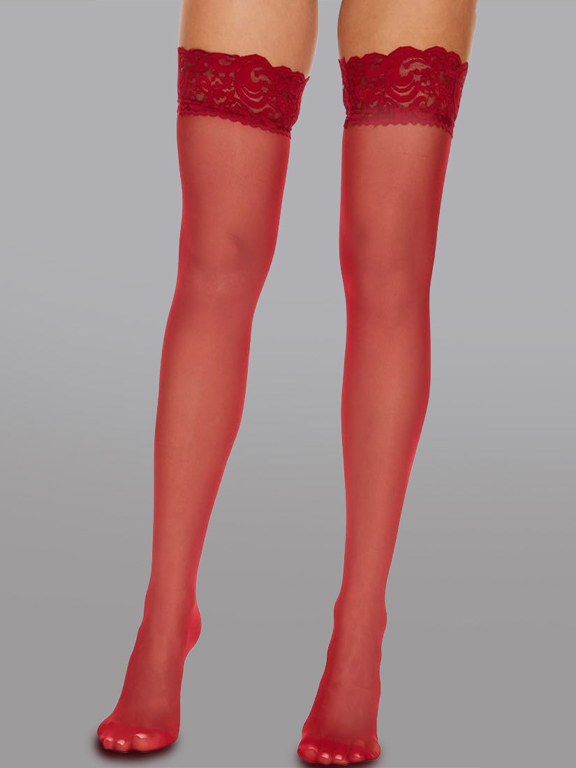 Lace Top Stockings - Concordia Style Boutique