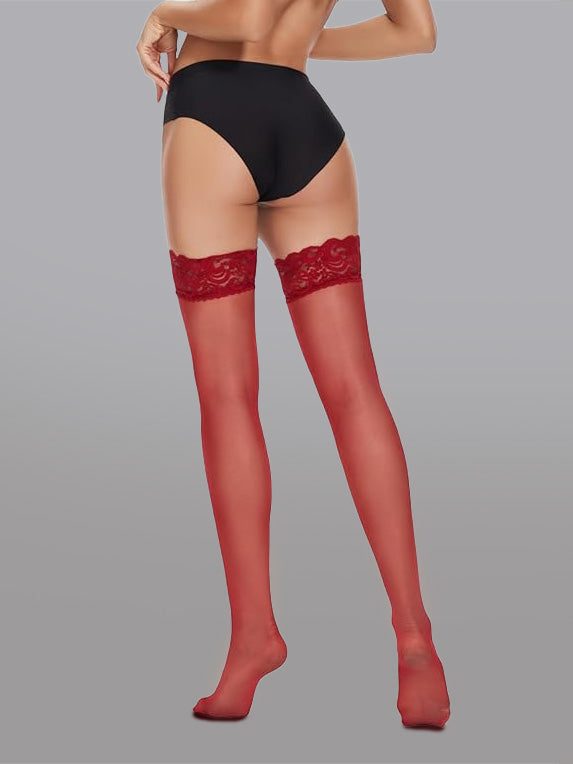 Lace Top Stockings - Concordia Style Boutique