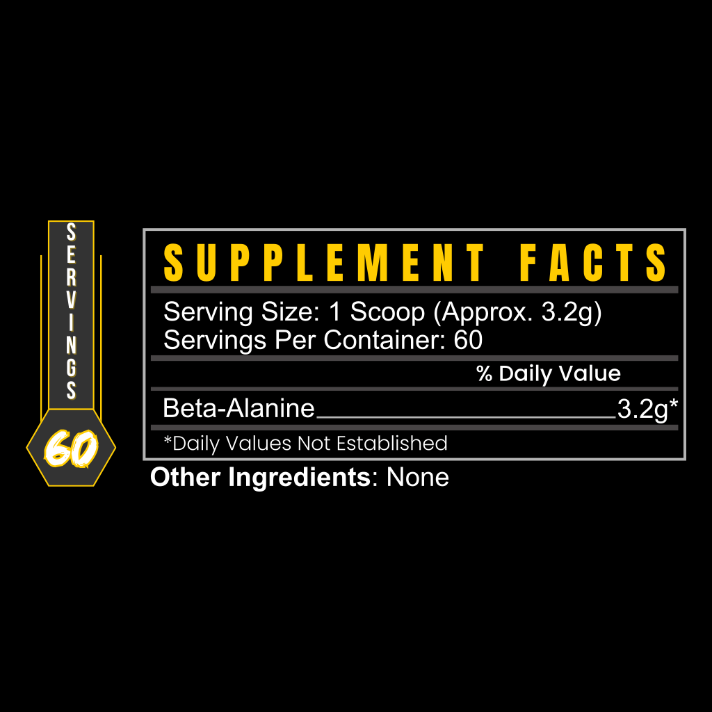 BETA-ALANINE - Concordia Style Boutique