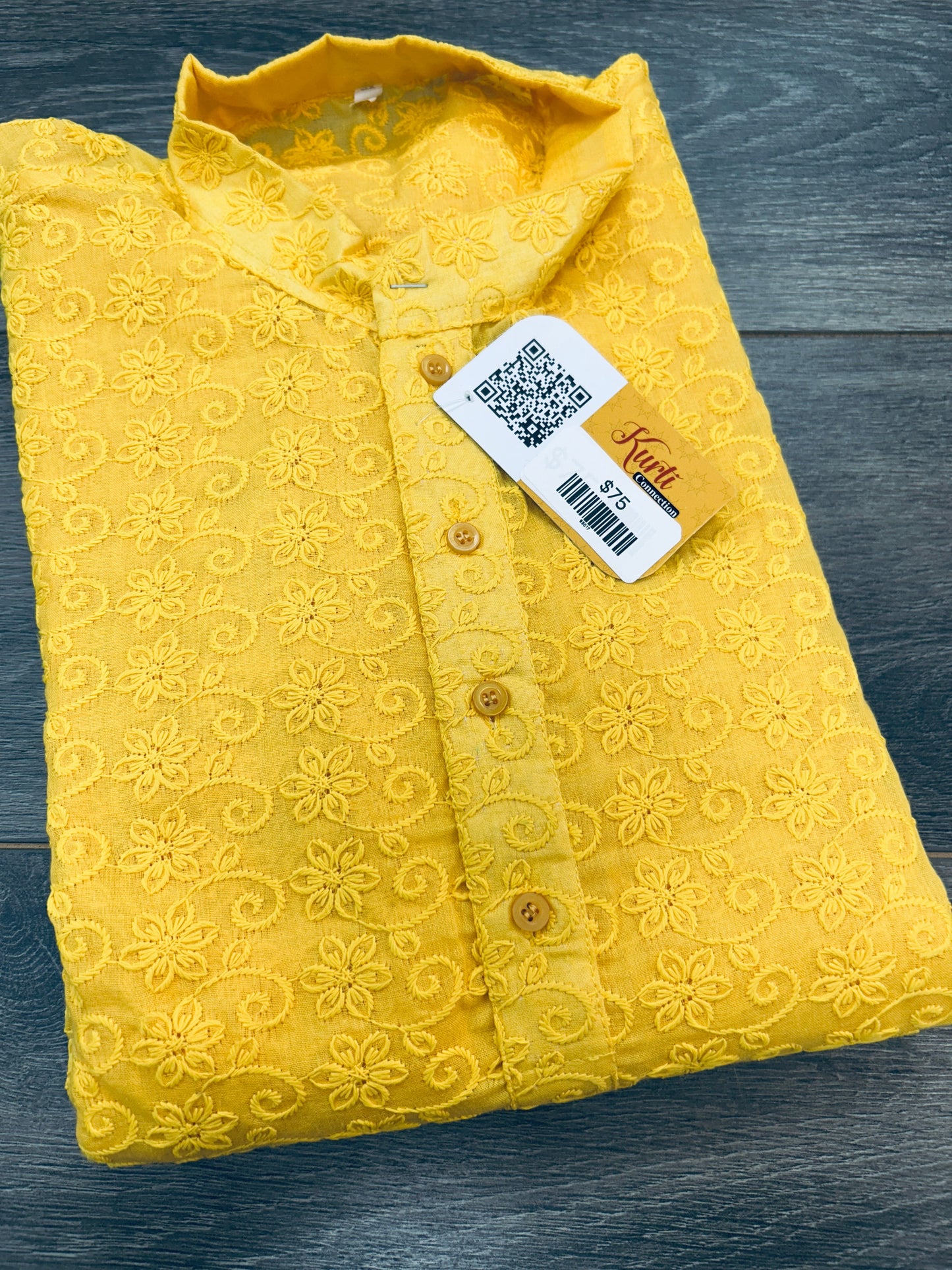 Cotton chikankari kurta pajama