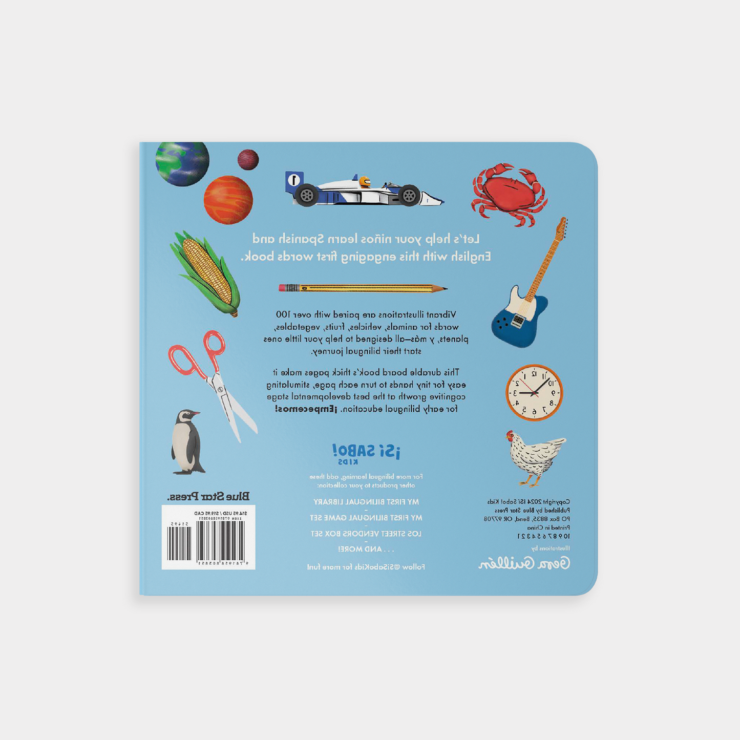 My Big Bilingual Book of First Words