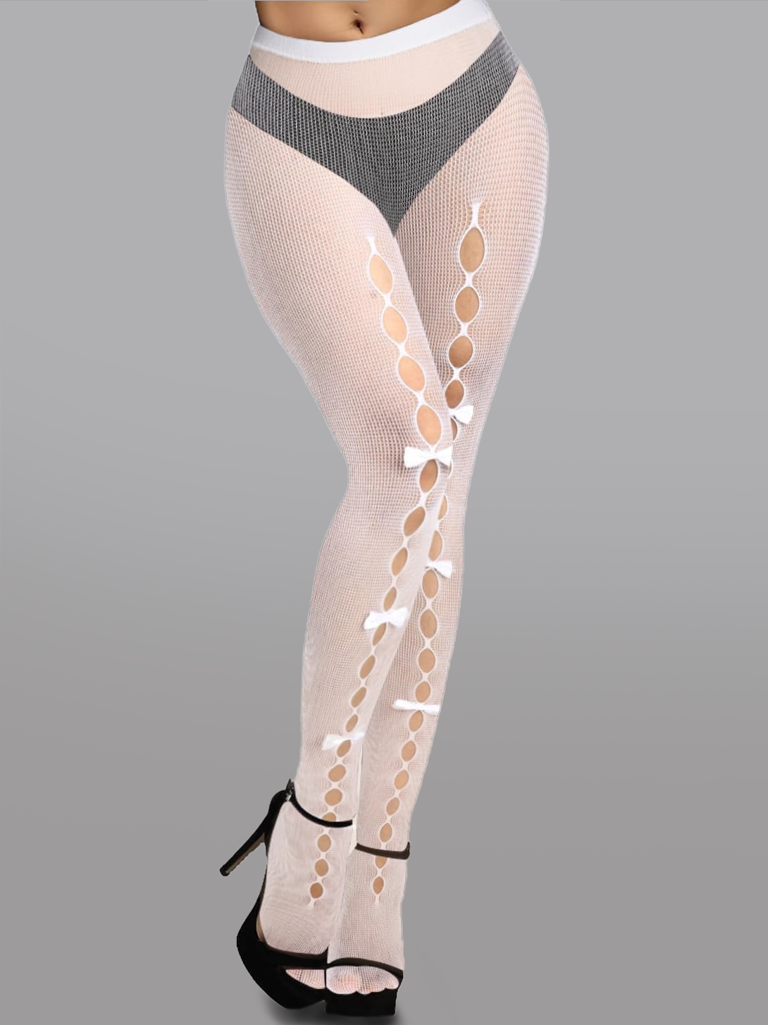Cute Bow Hollow Out Tights - Concordia Style Boutique