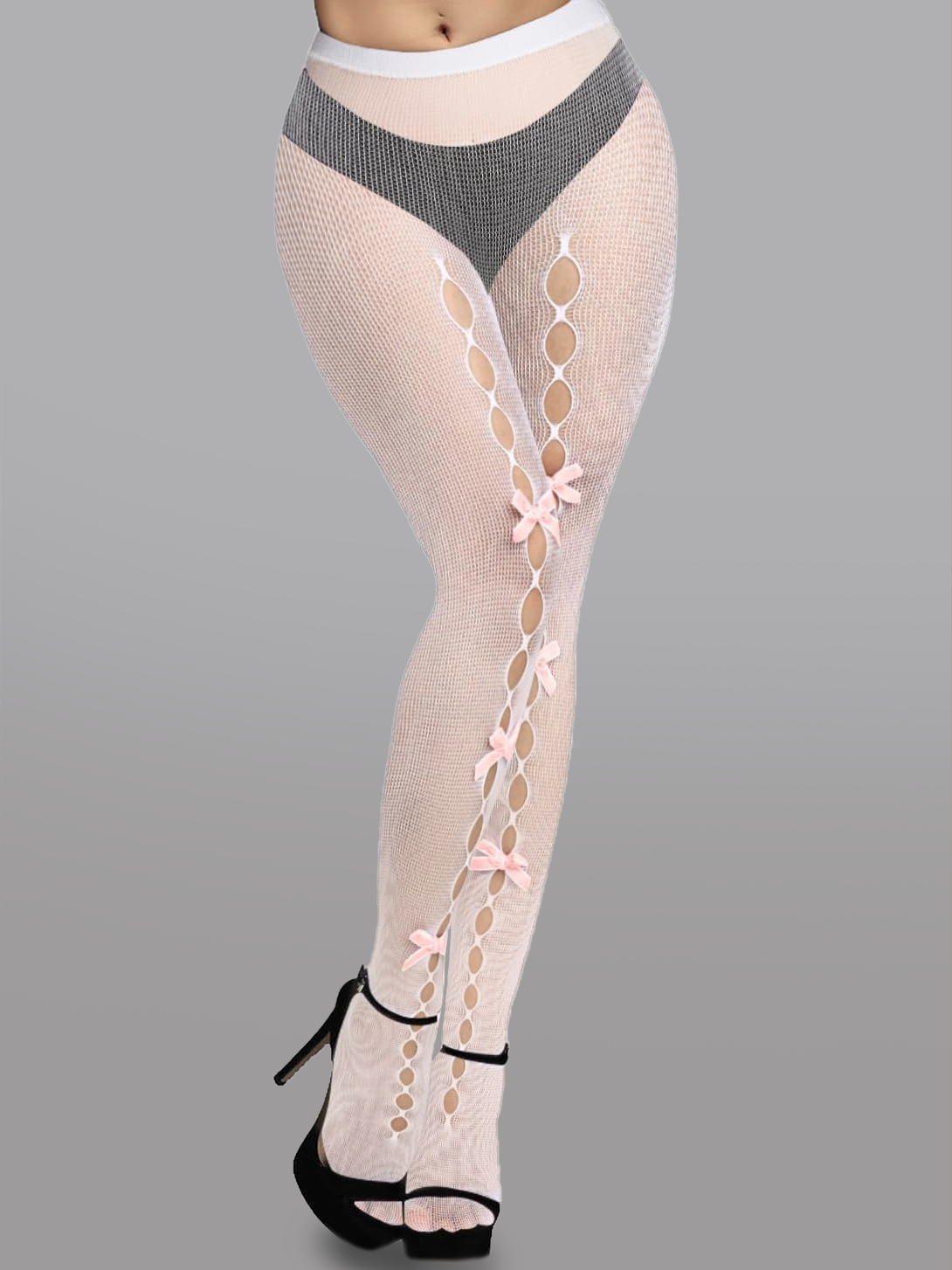 Cute Bow Hollow Out Tights - Concordia Style Boutique