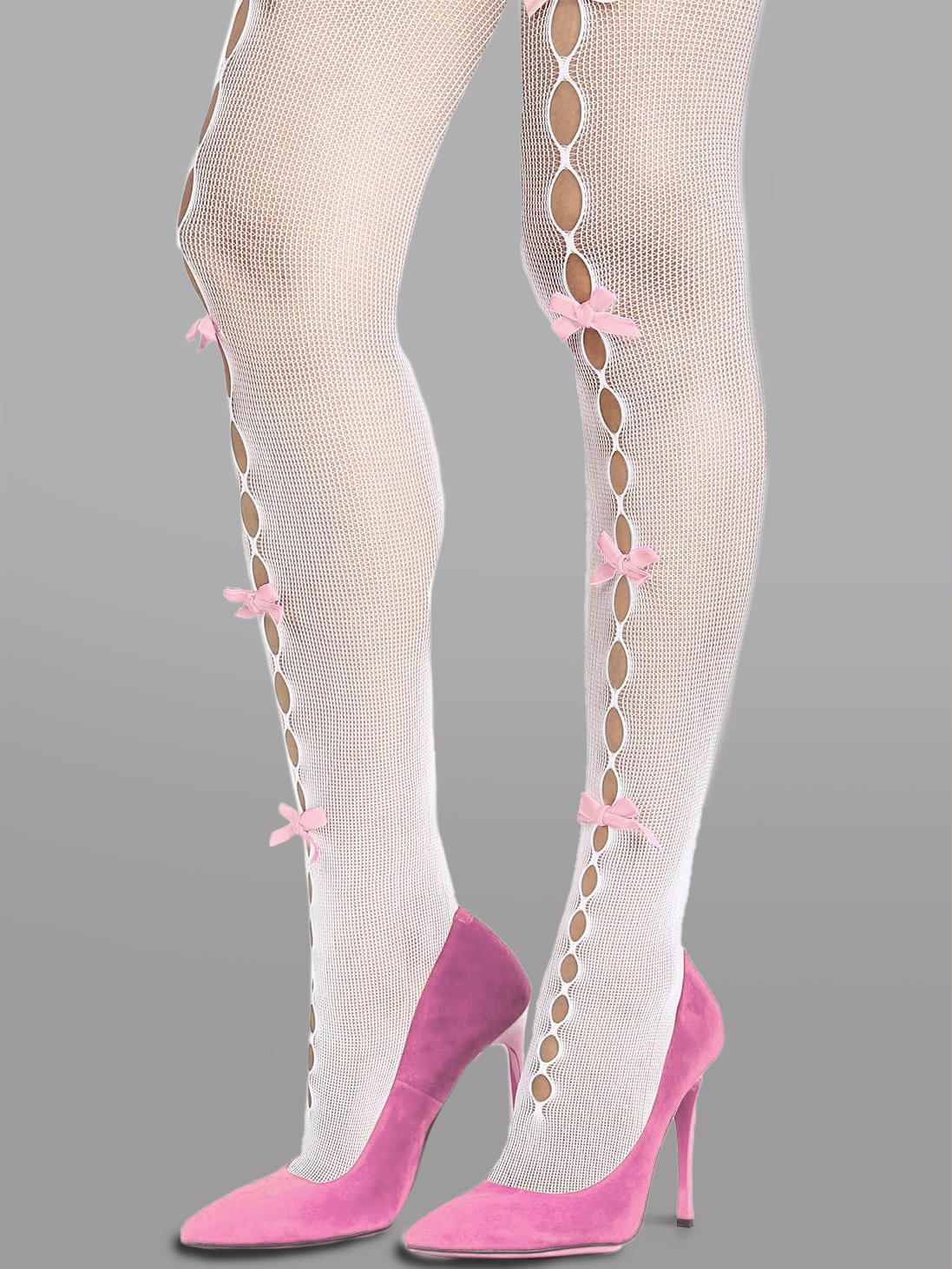 Cute Bow Hollow Out Tights - Concordia Style Boutique