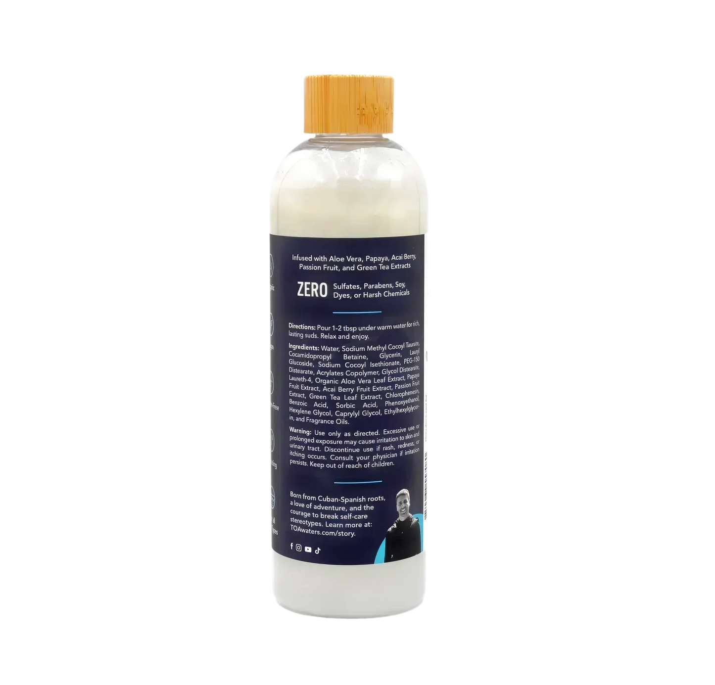 Crystal Winds Bubble Bath - Lavender and Limewood
