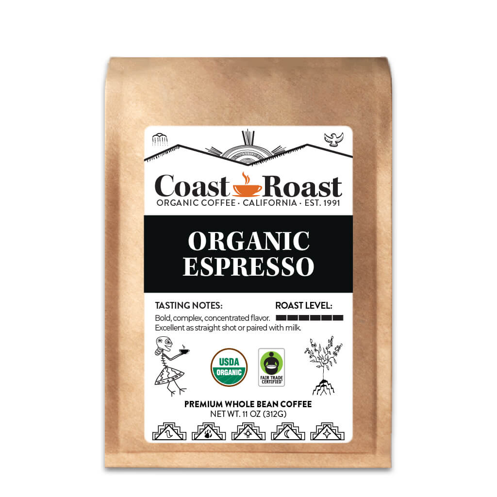 Organic Espresso Whole Bean Coffee - Concordia Style Boutique