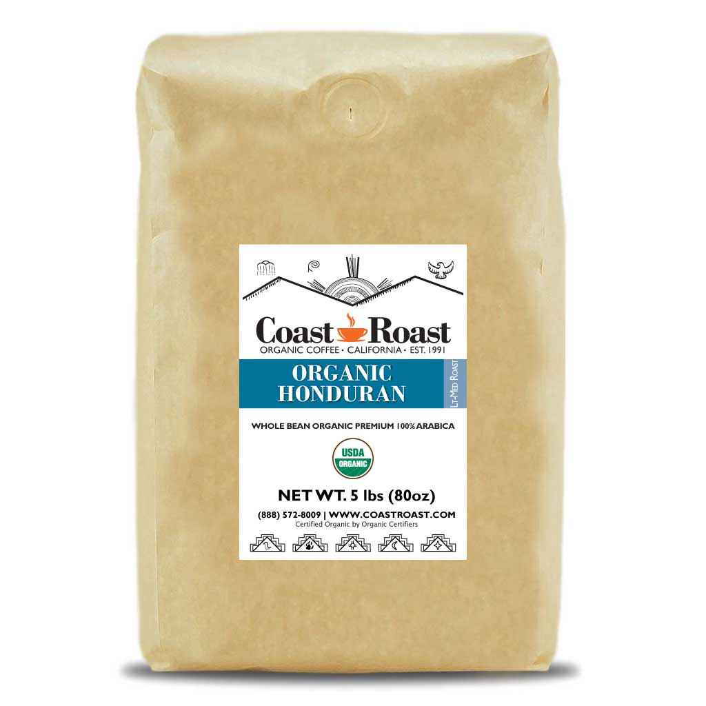 Organic Honduran Whole Bean Coffee Single Origin - Concordia Style Boutique