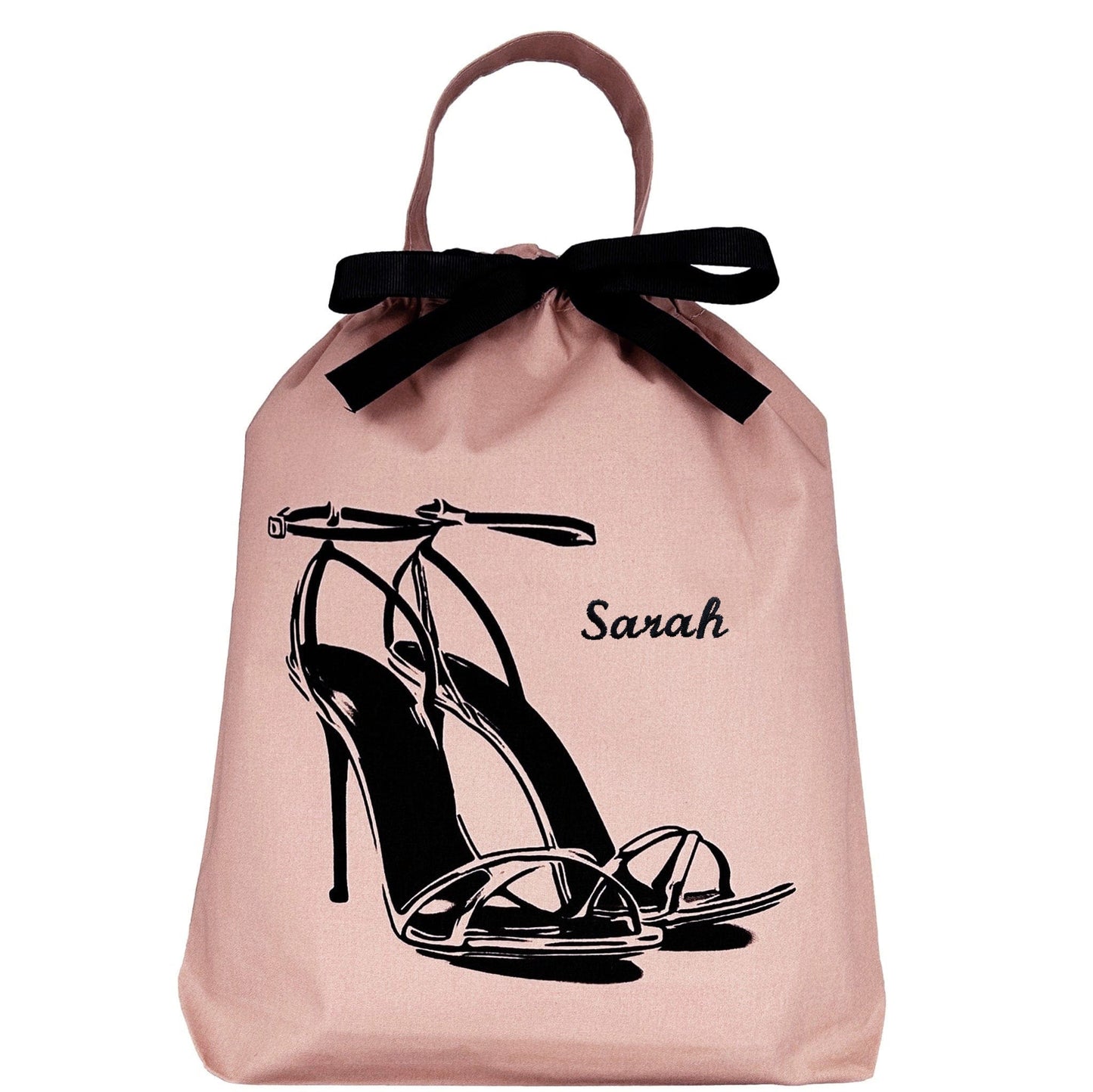 High Heel Sandal Shoe Bag, Pink/Blush - Concordia Style Boutique