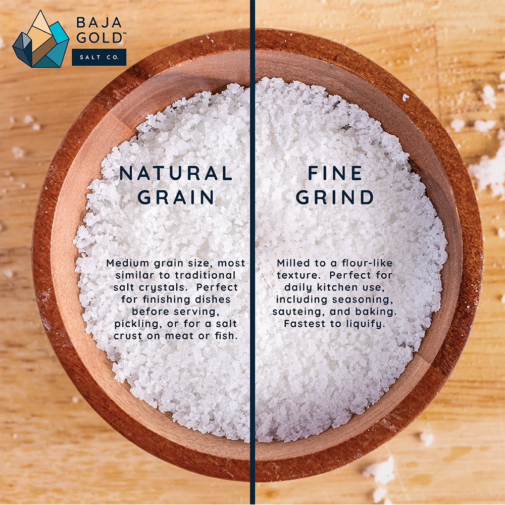Baja Gold Mineral Sea Salt - Concordia Style Boutique