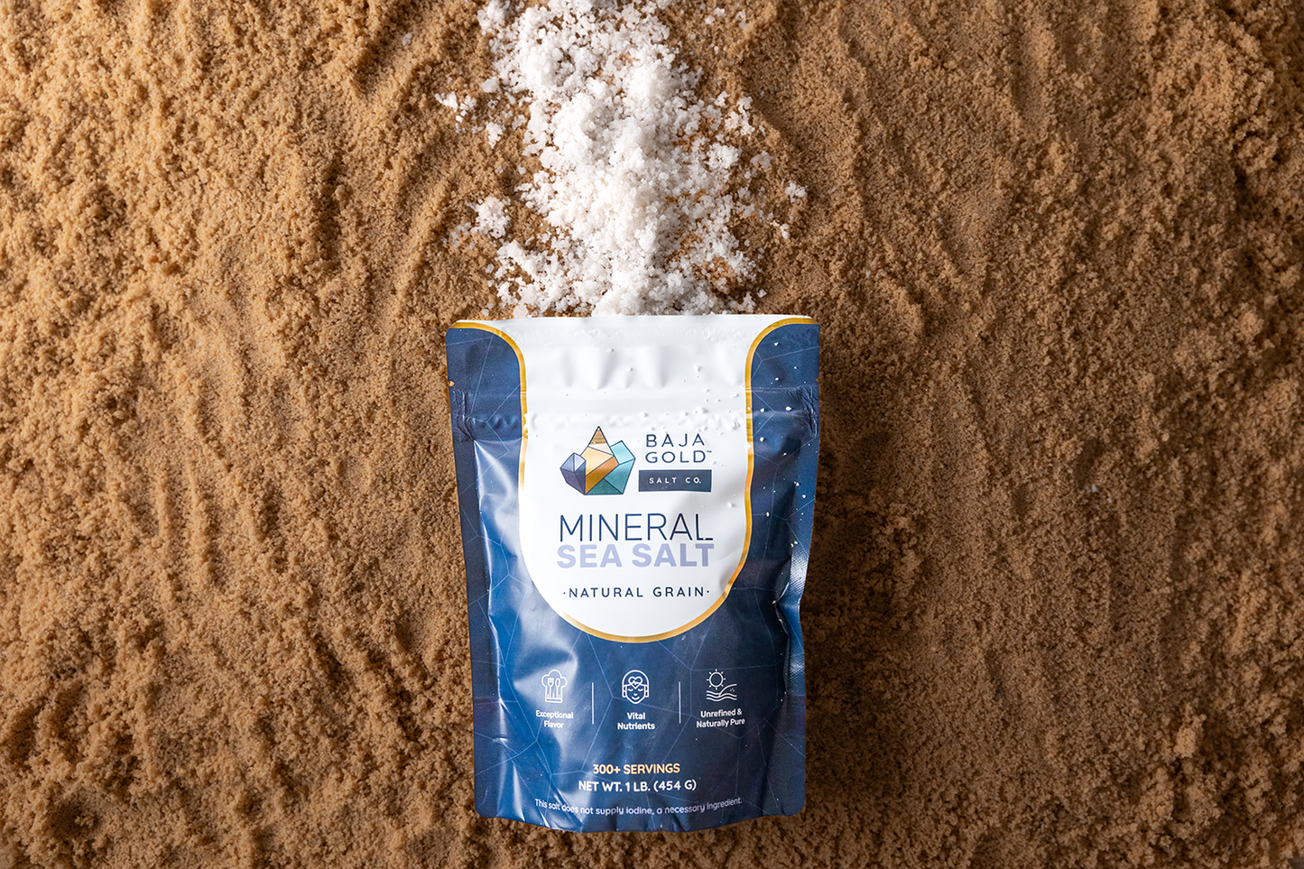 Baja Gold Mineral Sea Salt - Concordia Style Boutique