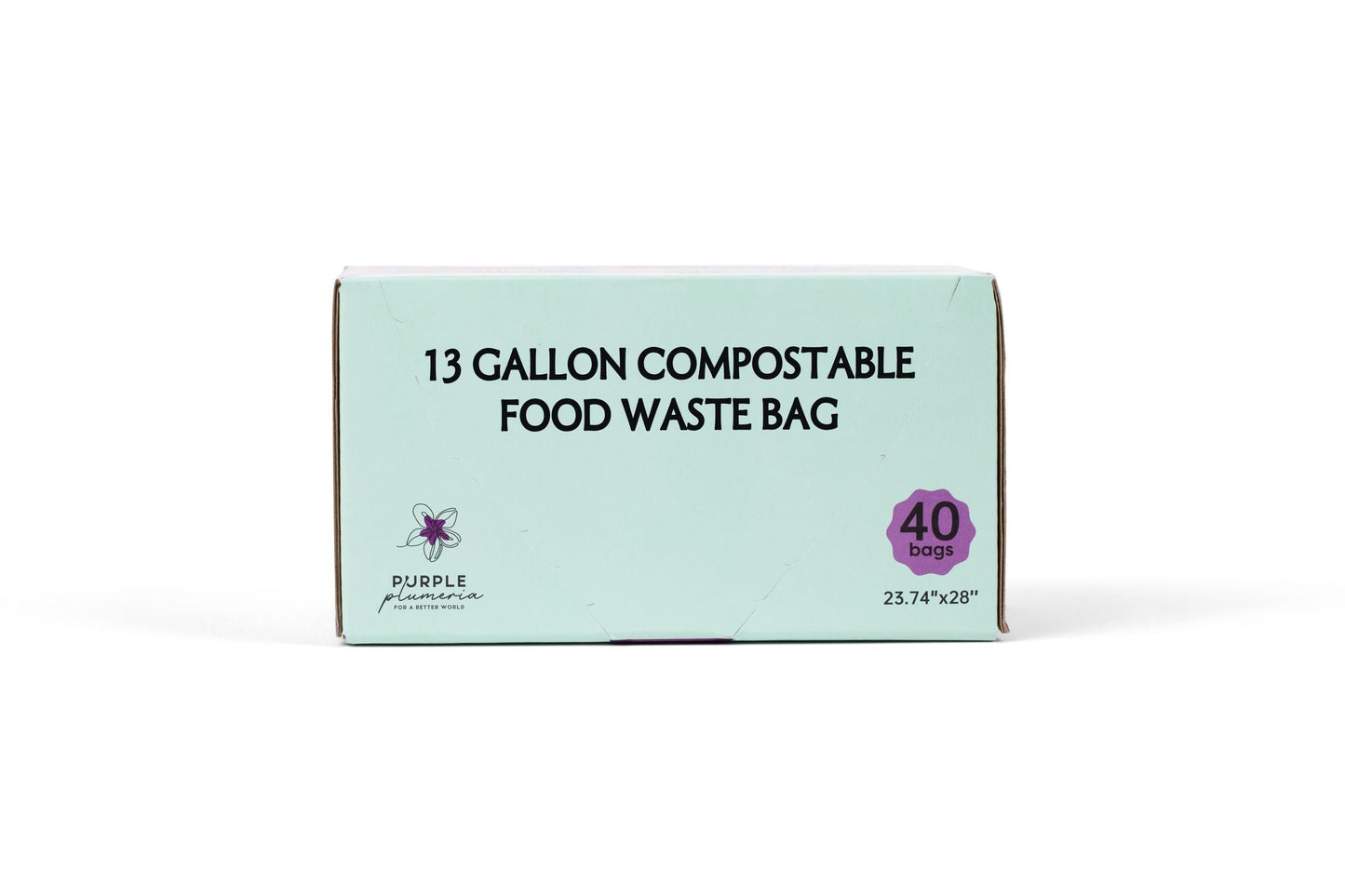 Compostable Kitchen Garbage Bags – 13 Gallon & 3 Gallon Sizes. Durable & Leak Proof