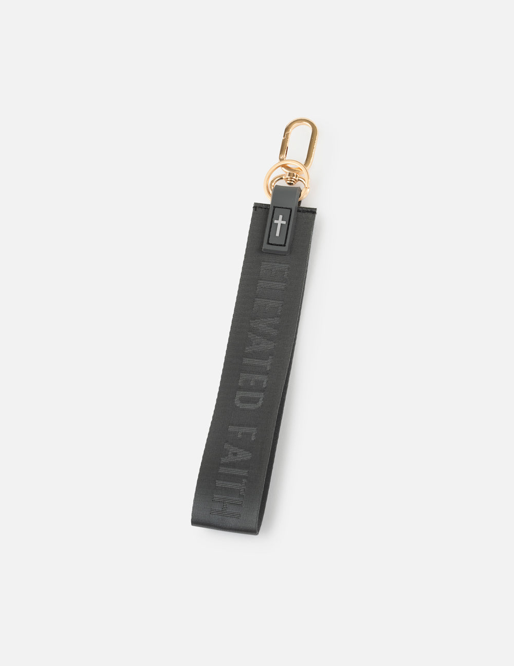 Black Oversized Logo Keychain - Concordia Style Boutique