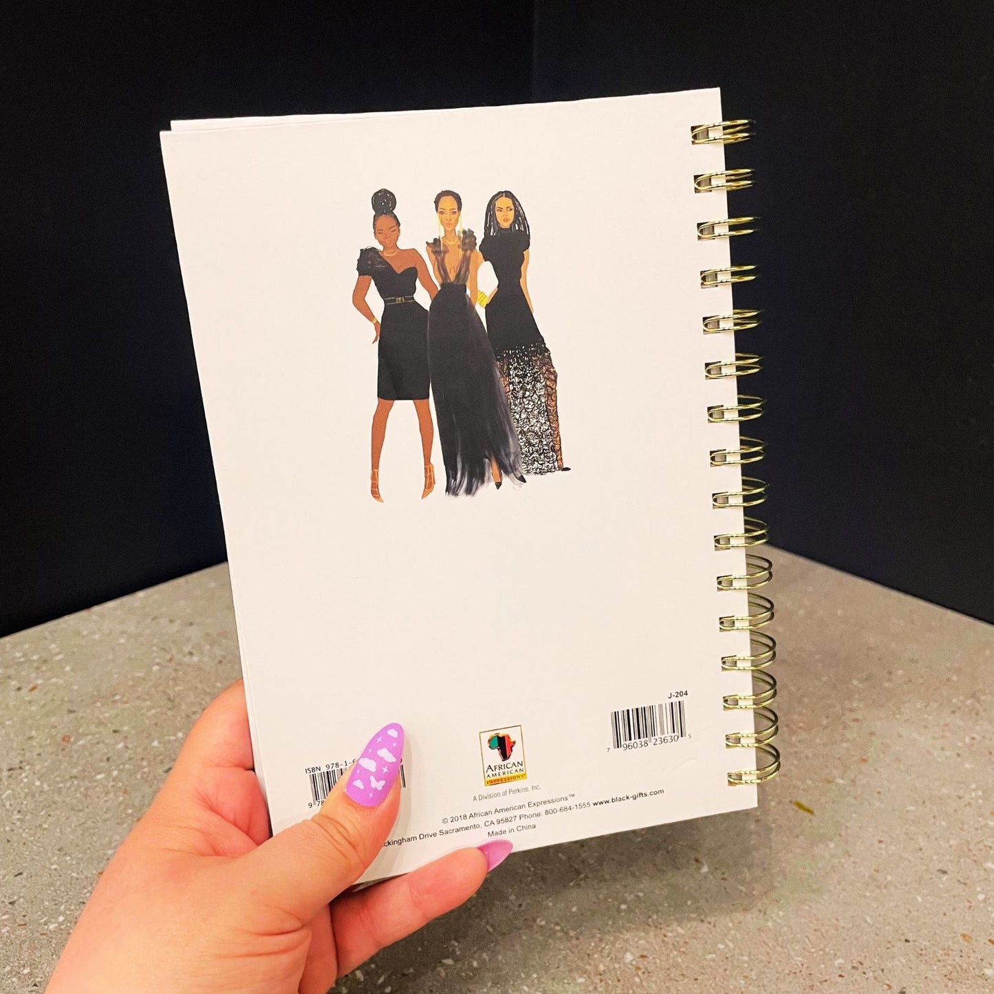 Black Sisterhood Fearless Journal - Concordia Style Boutique