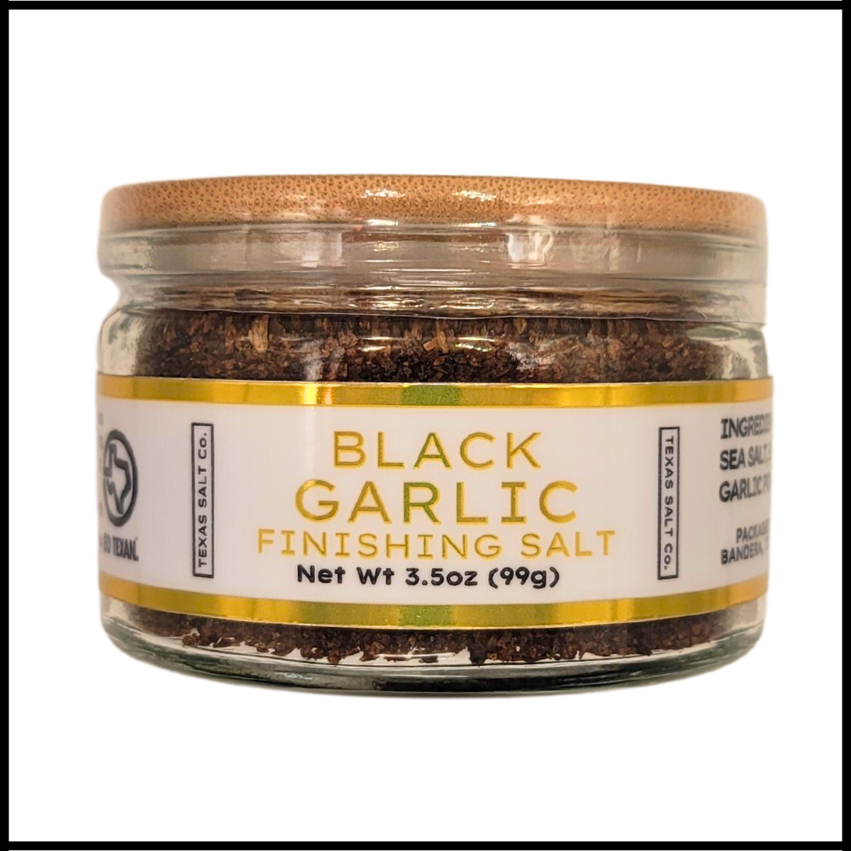 Black Garlic Finishing Salt - Concordia Style Boutique
