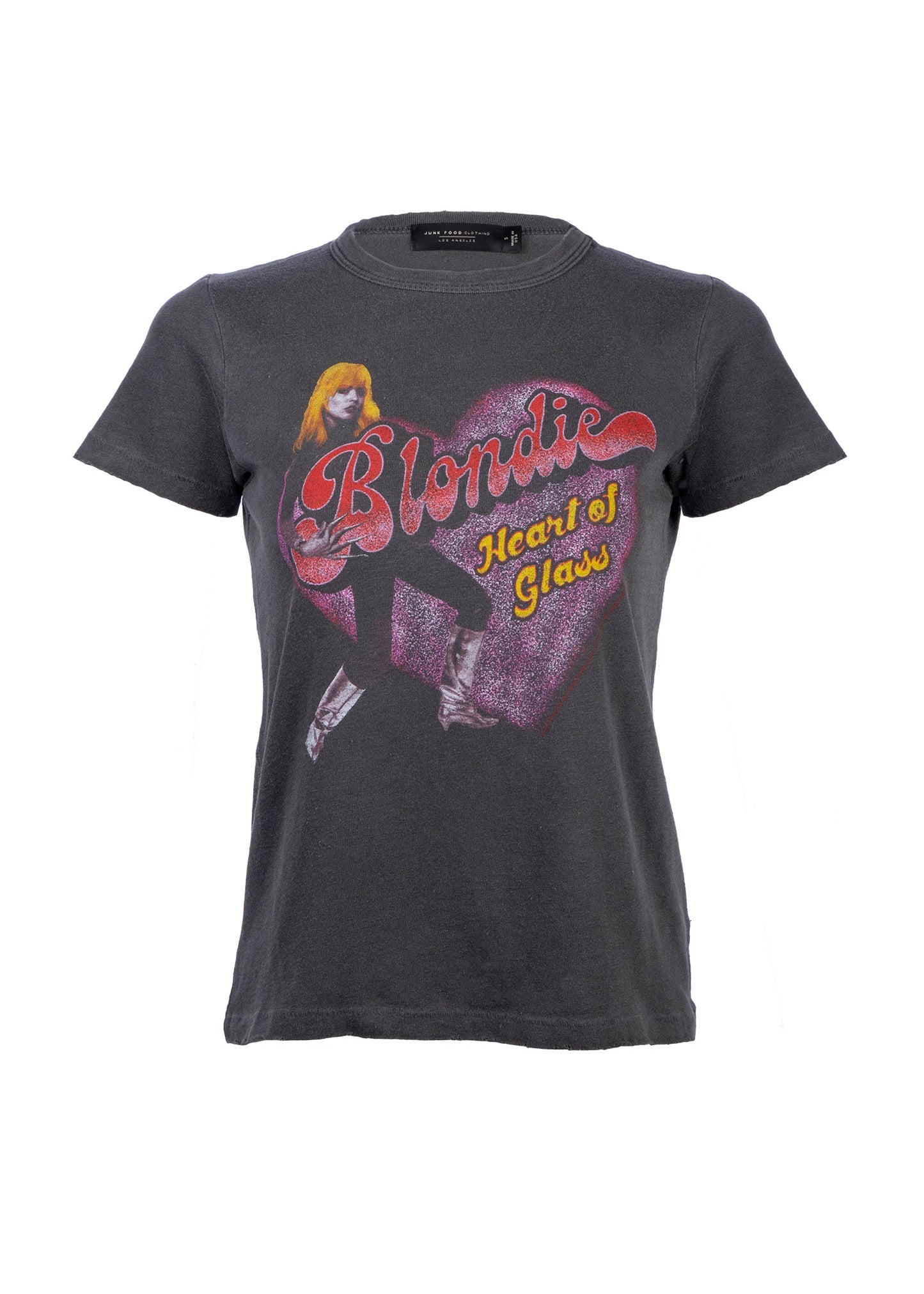 Blondie Heart of Glass Band Shirt by Junk Food - Concordia Style Boutique