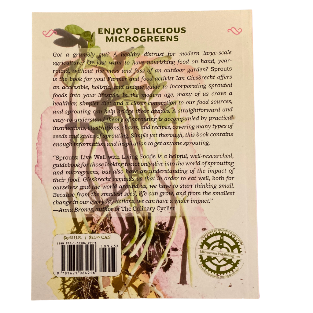 Sprouts: Live Well with Living Foods - Concordia Style Boutique