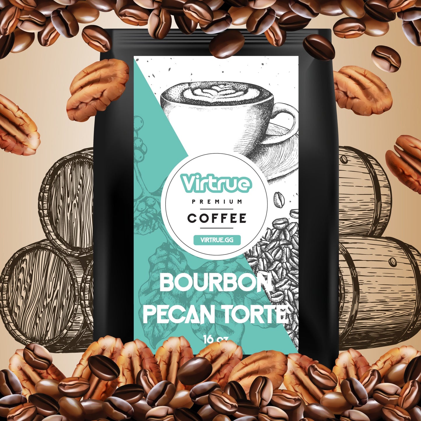 Flavored Coffee – 16oz | Small Batch, Expertly Roasted, No Sugar - Concordia Style Boutique