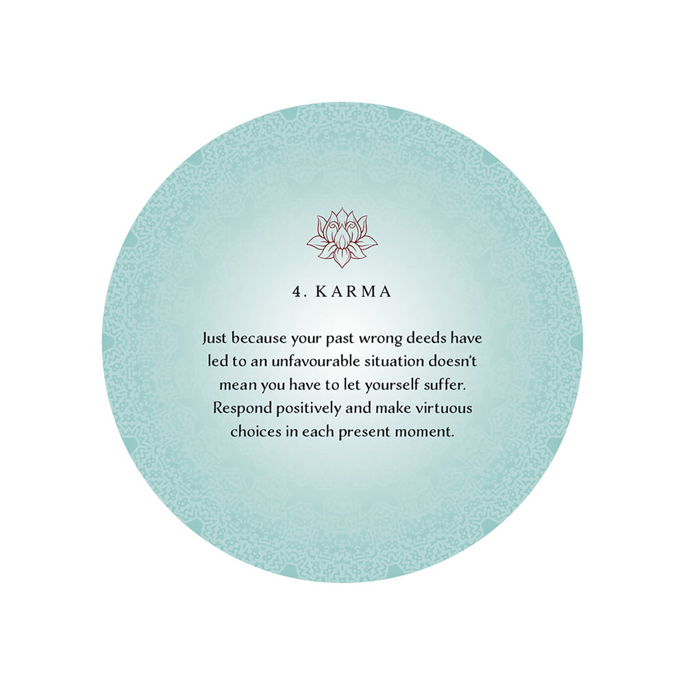 Buddhism Oracle Cards: The Science of Peace & Happiness - Concordia Style Boutique